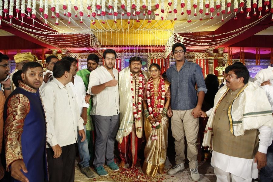 Chinna Srisailam Yadav Daughter Samanvi Wedding Stills