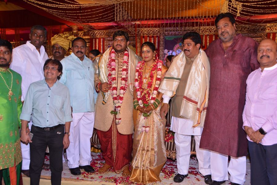 Chinna Srisailam Yadav Daughter Samanvi Wedding Stills