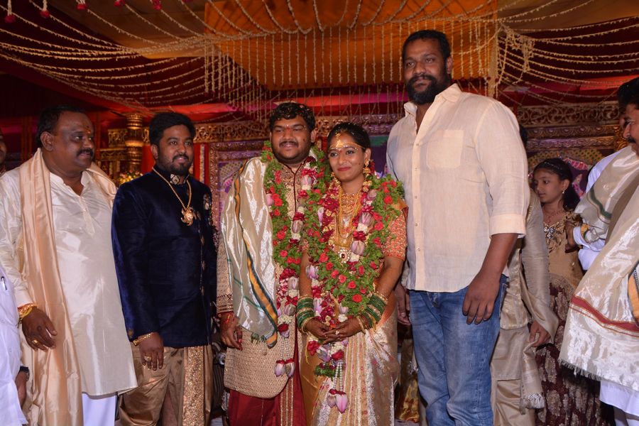 Chinna Srisailam Yadav Daughter Samanvi Wedding Stills