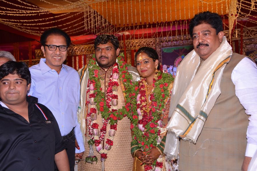 Chinna Srisailam Yadav Daughter Samanvi Wedding Stills