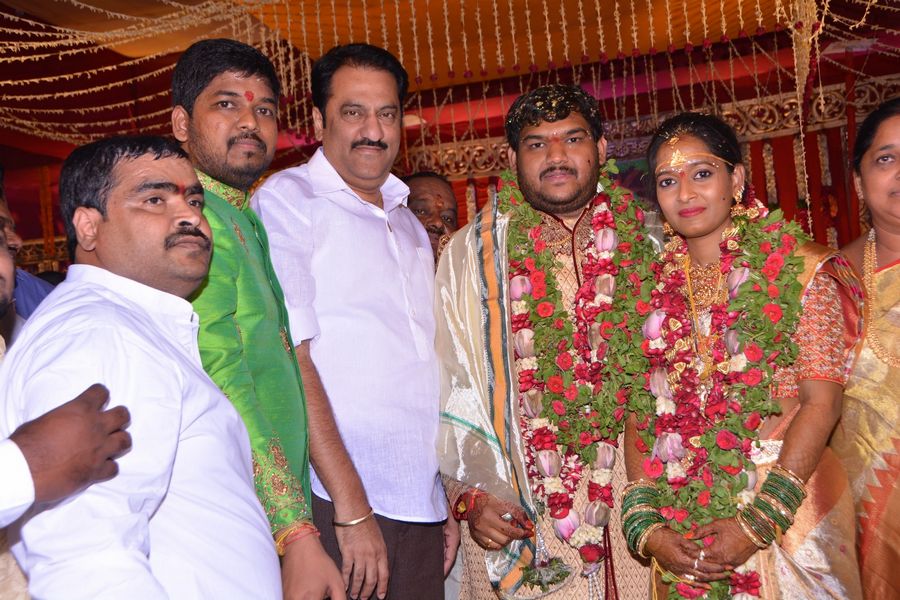 Chinna Srisailam Yadav Daughter Samanvi Wedding Stills