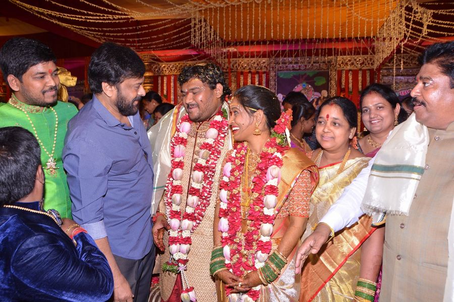 Chinna Srisailam Yadav Daughter Samanvi Wedding Stills