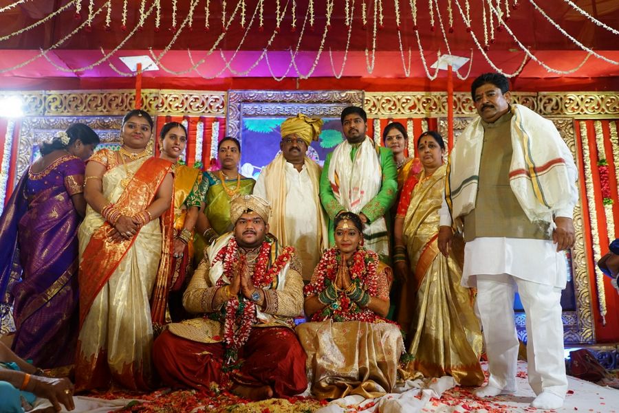 Chinna Srisailam Yadav Daughter Samanvi Wedding Stills