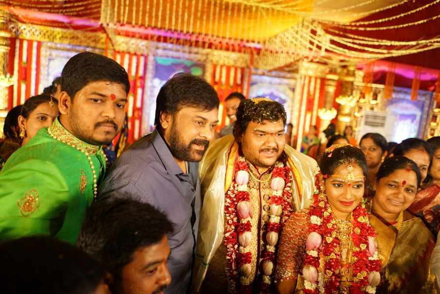 Chinna Srisailam Yadav Daughter Samanvi Wedding Stills