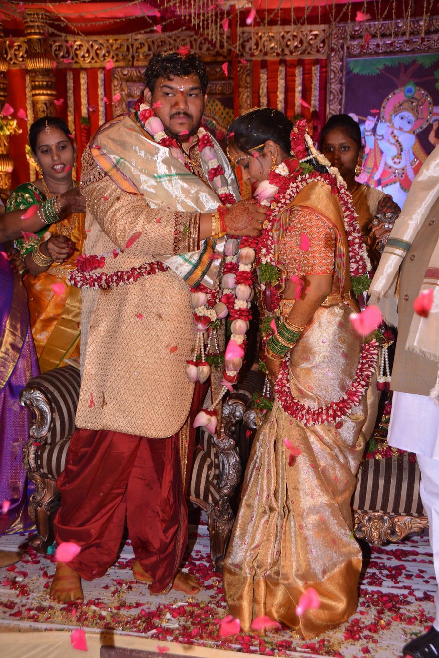 Chinna Srisailam Yadav Daughter Samanvi Wedding Stills