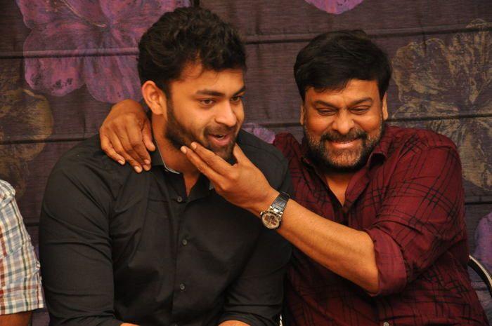Chiranjeevi Felicitated Tholi Prema Movie Team Photos