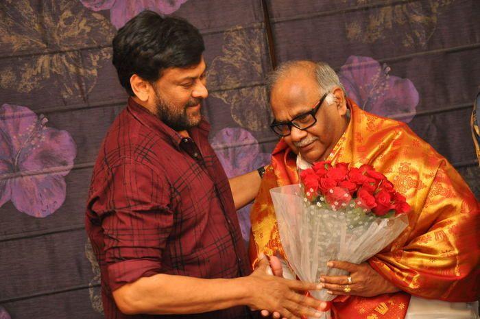 Chiranjeevi Felicitated Tholi Prema Movie Team Photos