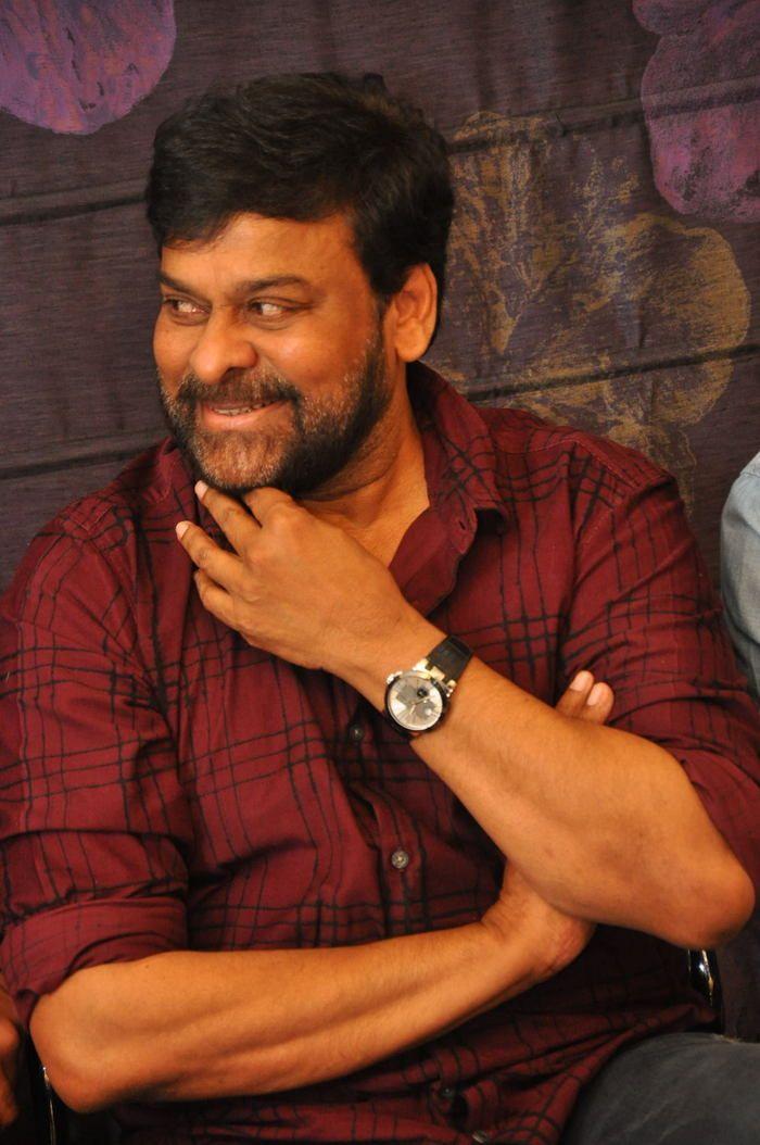 Chiranjeevi Felicitated Tholi Prema Movie Team Photos