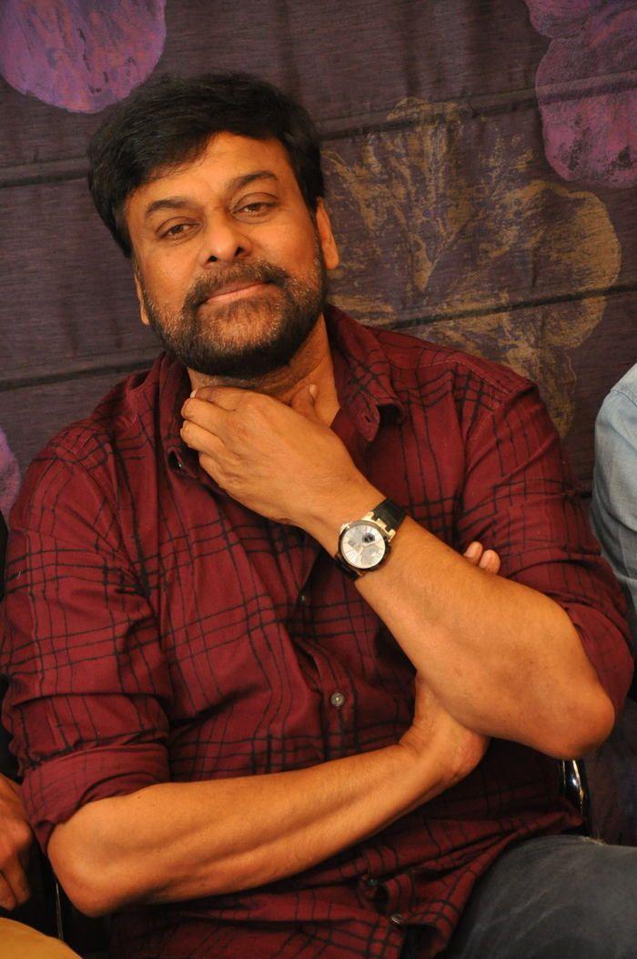 Chiranjeevi Felicitated Tholi Prema Movie Team Photos