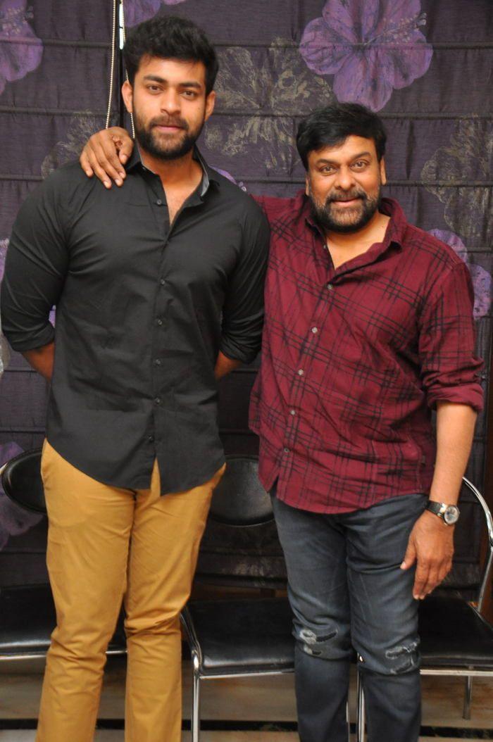 Chiranjeevi Felicitated Tholi Prema Movie Team Photos