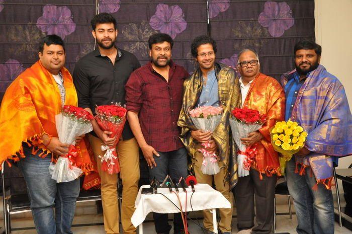 Chiranjeevi Felicitated Tholi Prema Movie Team Photos