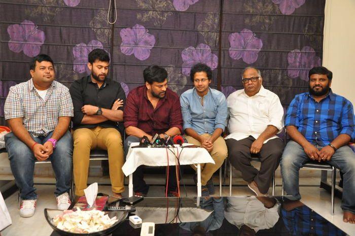 Chiranjeevi Felicitated Tholi Prema Movie Team Photos