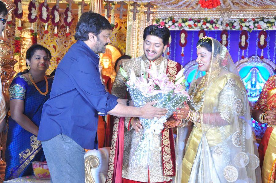 Chiranjeevi Stills at Music Director Koti’s Son Rajeev Reception