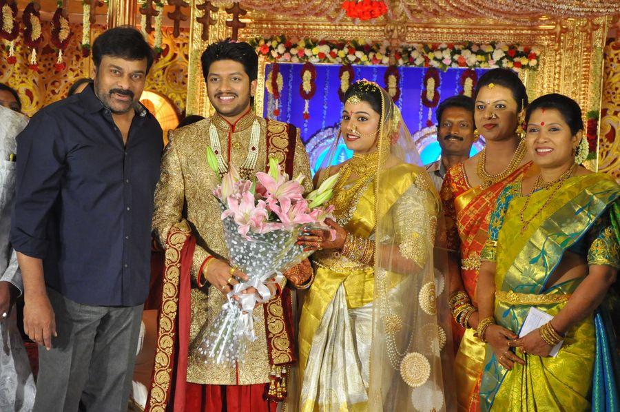 Chiranjeevi Stills at Music Director Koti’s Son Rajeev Reception