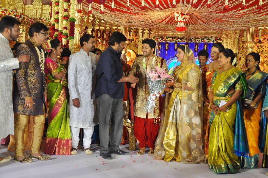 Chiranjeevi Stills at Music Director Koti’s Son Rajeev Reception