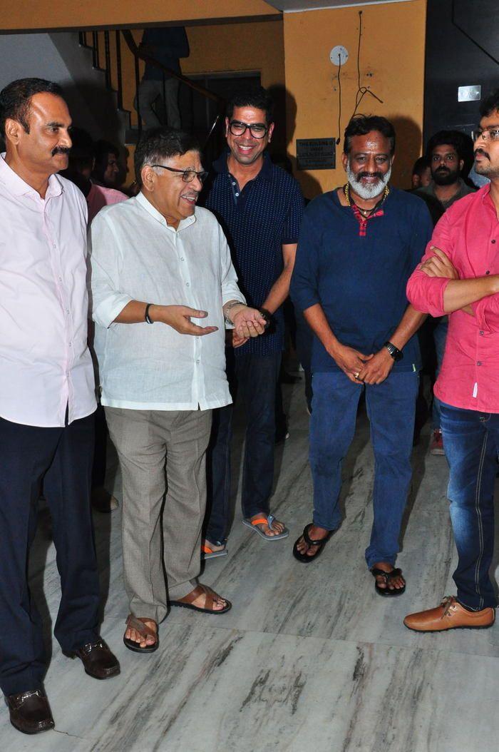 Chiranjeevi Watched Vijetha Movie Stills