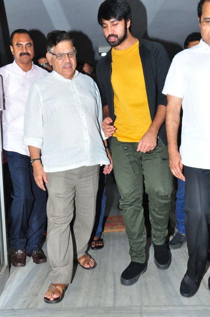 Chiranjeevi Watched Vijetha Movie Stills