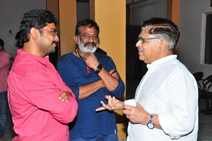 Chiranjeevi Watched Vijetha Movie Stills