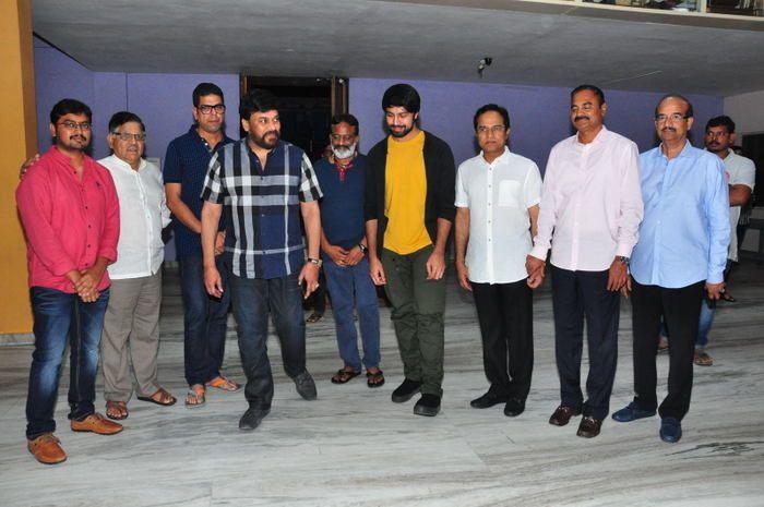 Chiranjeevi Watched Vijetha Movie Stills