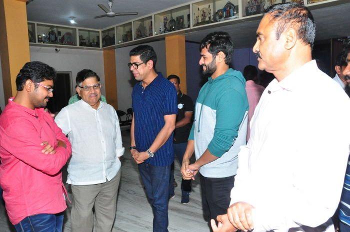 Chiranjeevi Watched Vijetha Movie Stills