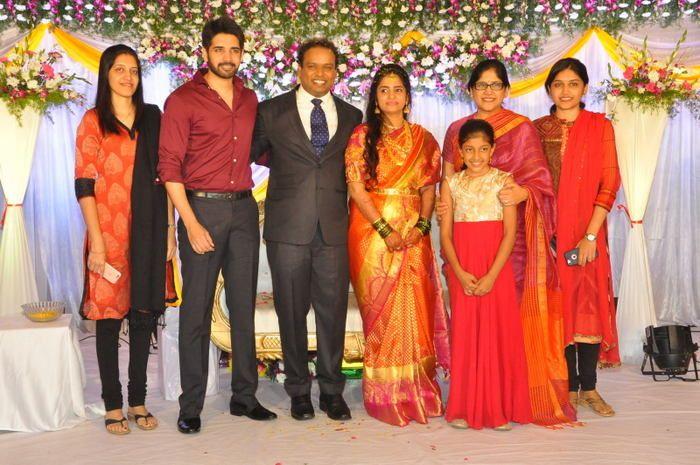 Comedian Harish Wedding Reception Photos