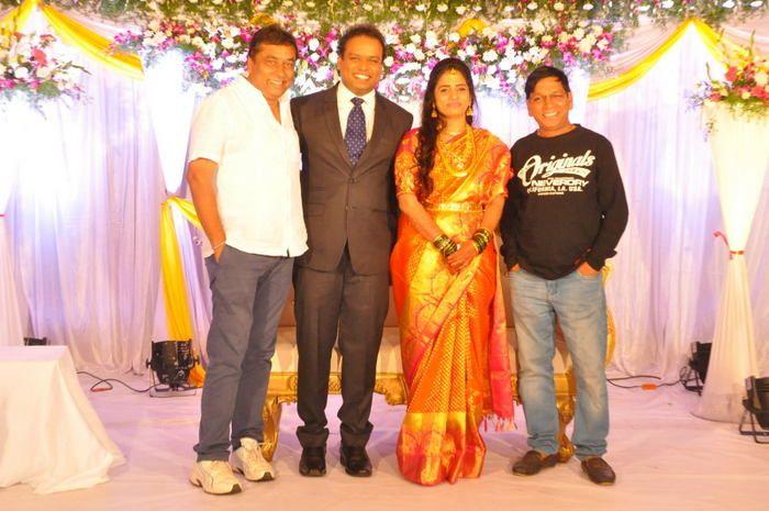 Comedian Harish Wedding Reception Photos