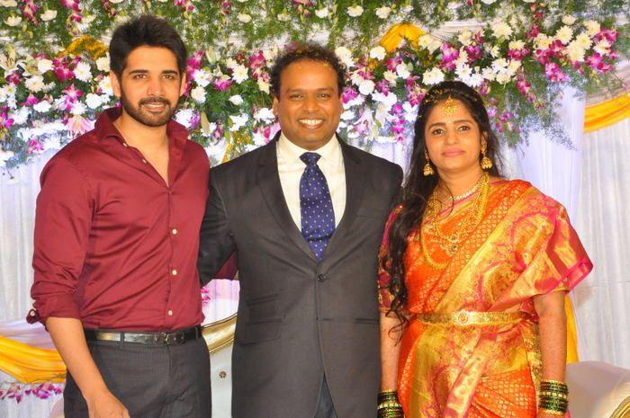 Comedian Harish Wedding Reception Photos