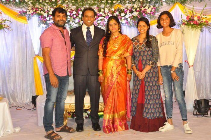 Comedian Harish Wedding Reception Photos