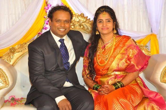 Comedian Harish Wedding Reception Photos