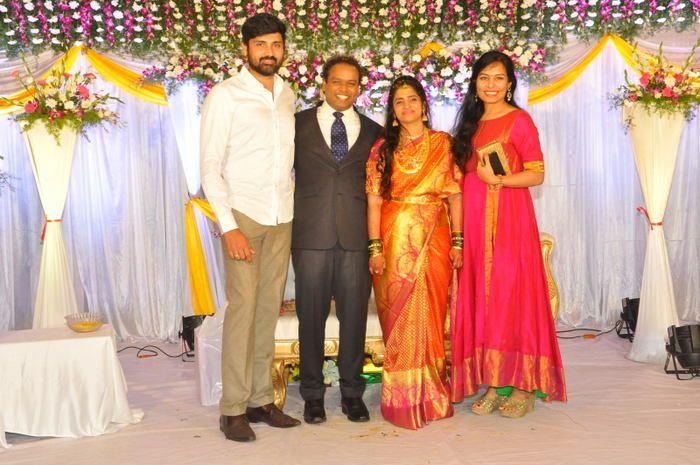 Comedian Harish Wedding Reception Photos