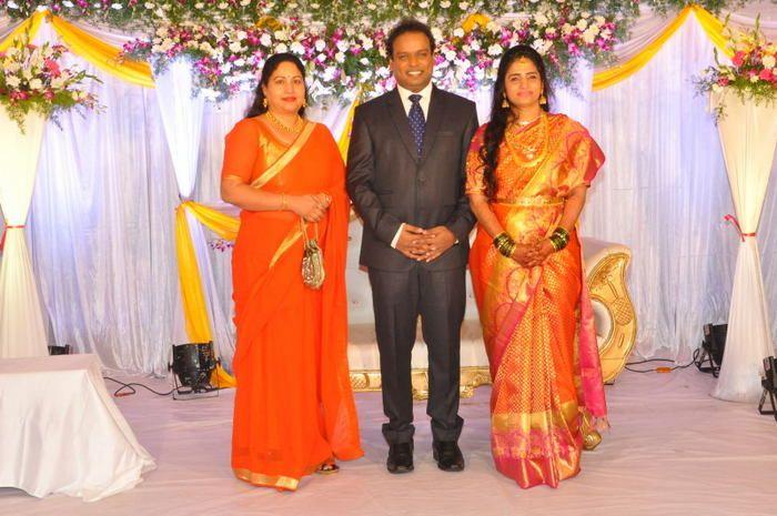 Comedian Harish Wedding Reception Photos