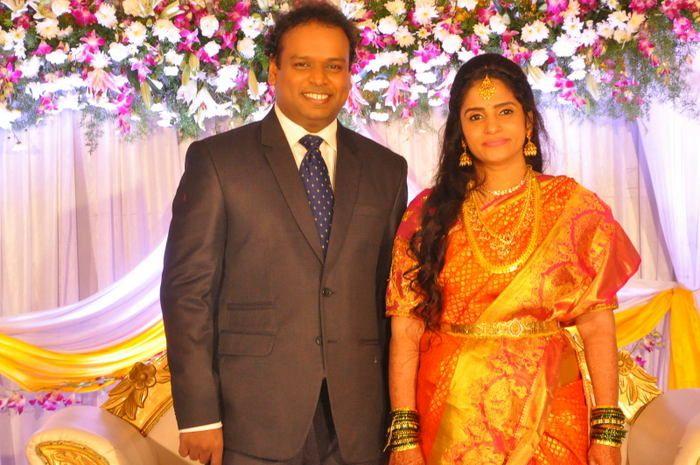 Comedian Harish Wedding Reception Photos