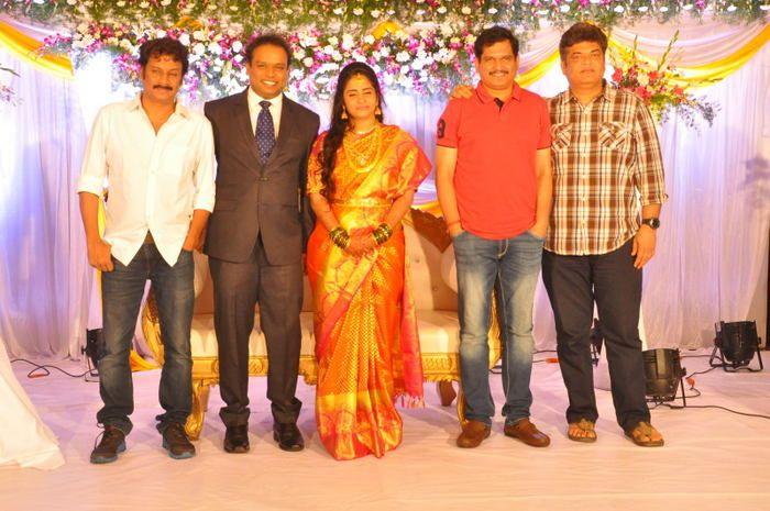 Comedian Harish Wedding Reception Photos