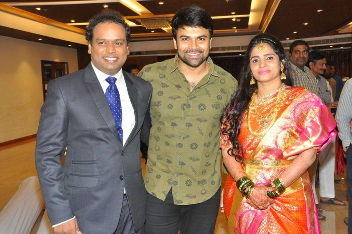 Comedian Harish Wedding Reception Photos