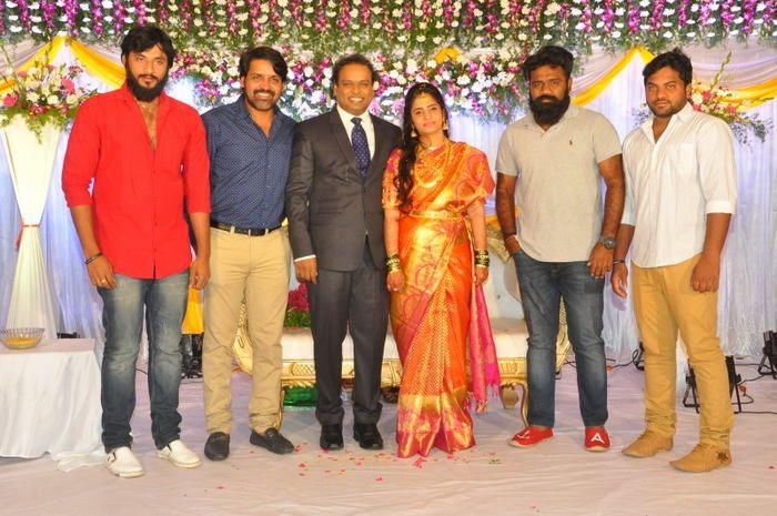 Comedian Harish Wedding Reception Photos