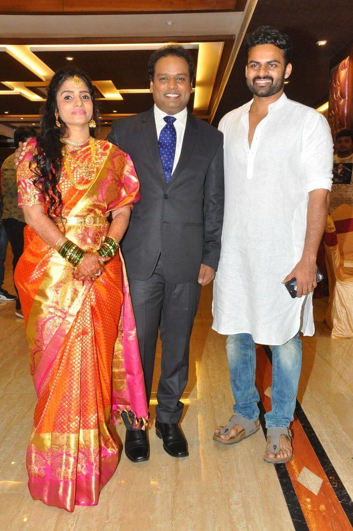 Comedian Harish Wedding Reception Photos