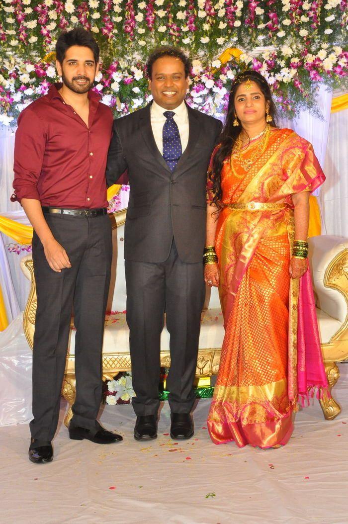 Comedian Harish Wedding Reception Photos