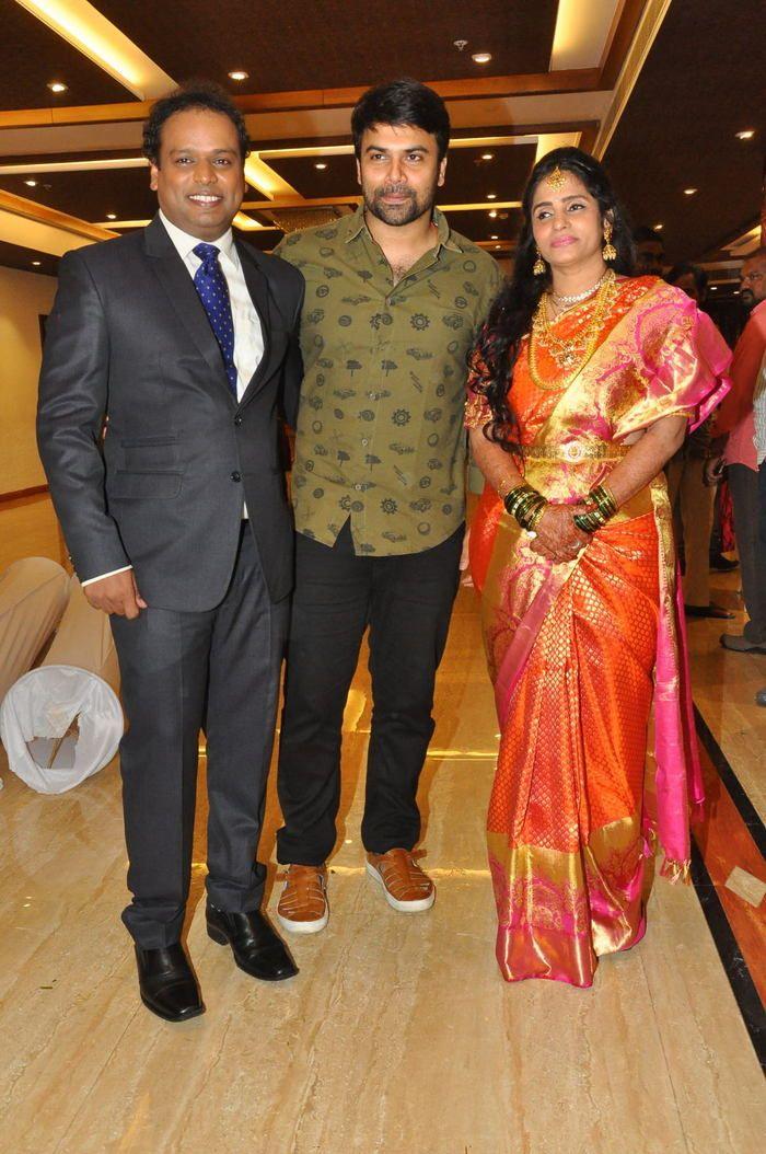 Comedian Harish Wedding Reception Photos