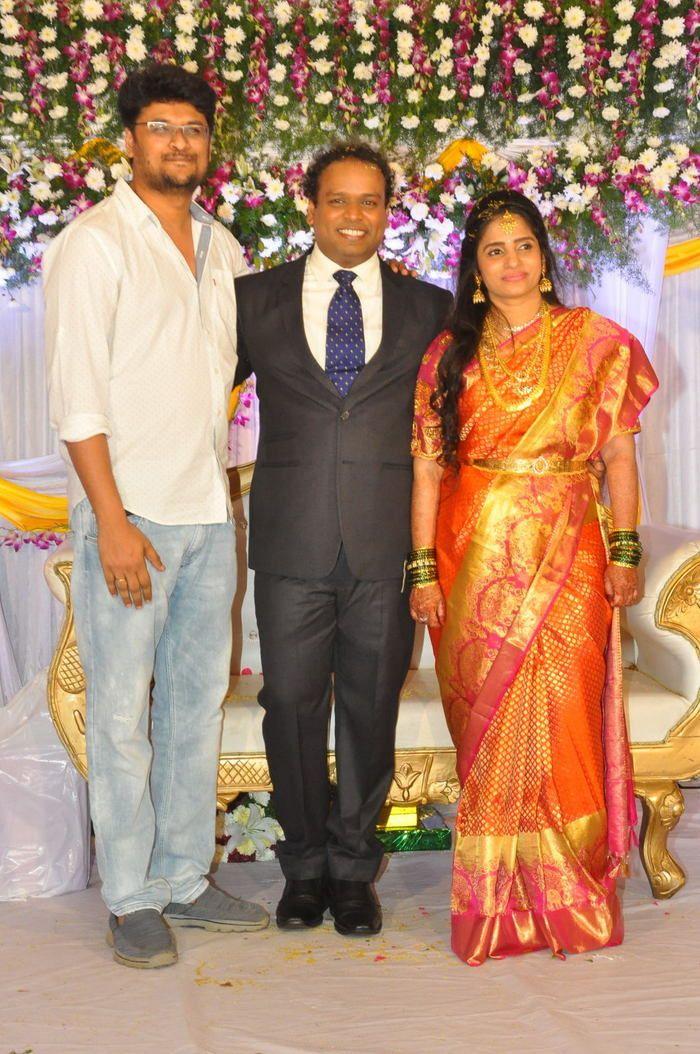 Comedian Harish Wedding Reception Photos