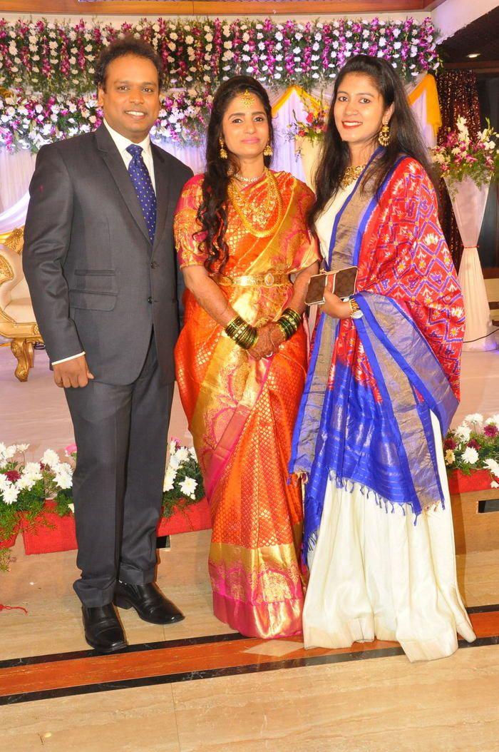 Comedian Harish Wedding Reception Photos
