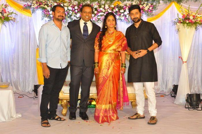 Comedian Harish Wedding Reception Photos