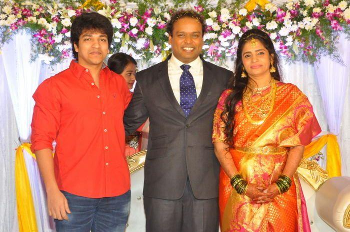 Comedian Harish Wedding Reception Photos