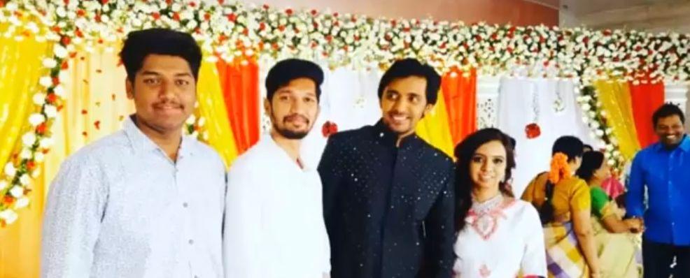 Comedian Priyadarshi’s wedding reception Photos