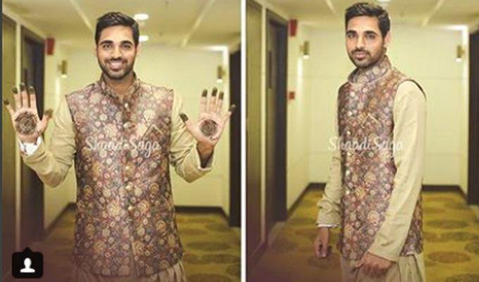 Cricketer Bhuvneshwar Kumar & Nupur Nagar Marriage Photos