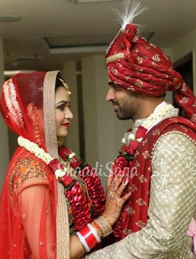 Cricketer Bhuvneshwar Kumar & Nupur Nagar Marriage Photos