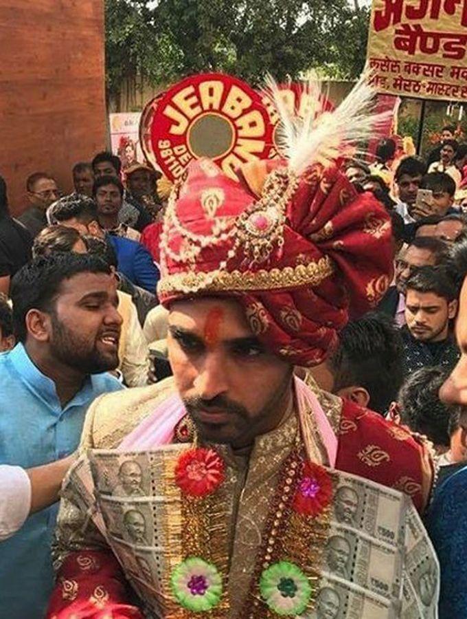 Cricketer Bhuvneshwar Kumar & Nupur Nagar Marriage Photos