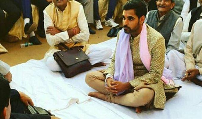 Cricketer Bhuvneshwar Kumar & Nupur Nagar Marriage Photos