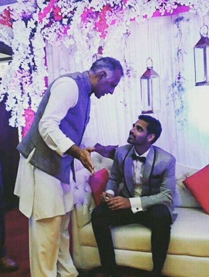 Cricketer Bhuvneshwar Kumar & Nupur Nagar Marriage Photos
