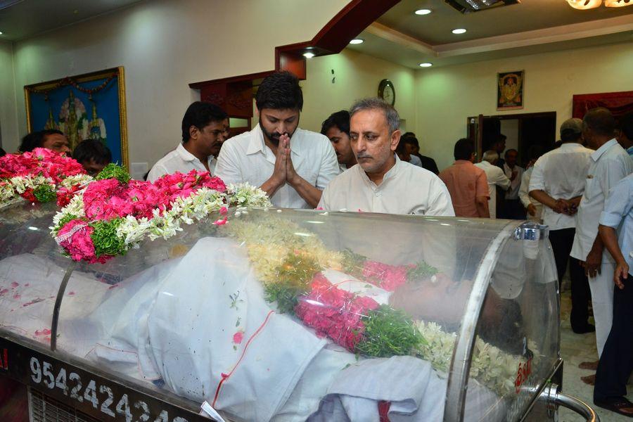 Dasari Narayana Rao Condolences Photos
