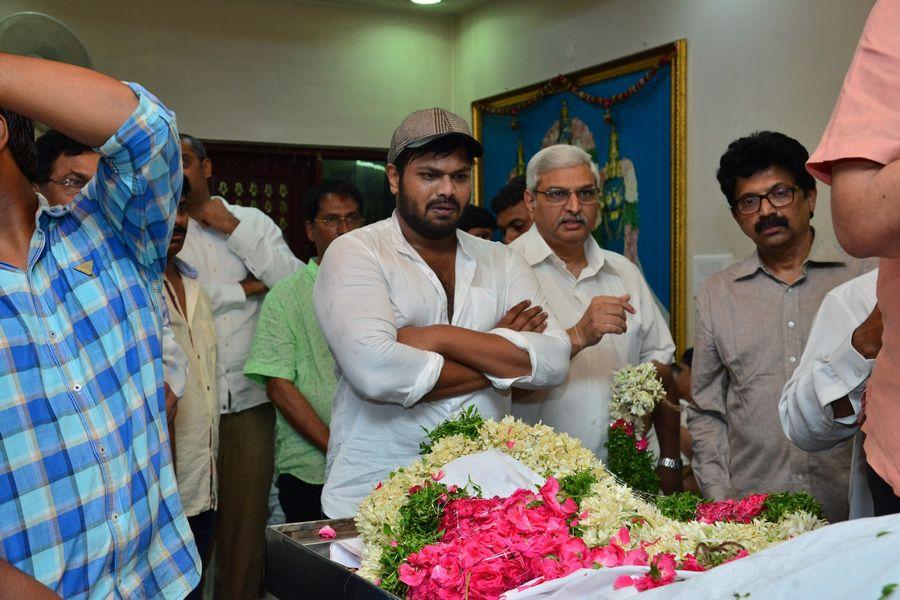 Dasari Narayana Rao Condolences Photos